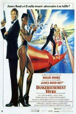 poster film Dangereusement vôtre (A View to a Kill)