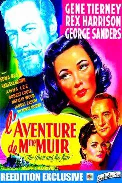 poster L'Aventure de Mme Muir (The Ghost and Mrs. Muir)