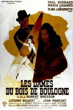 poster film Les Dames du Bois de Boulogne