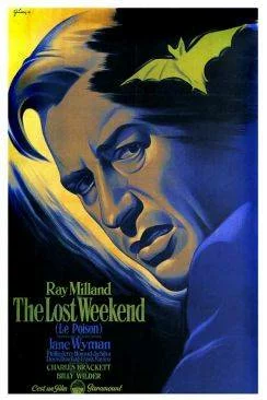 poster film Le Poison (The Lost Weekend)