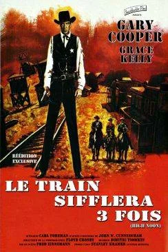 poster film Le Train sifflera trois fois (High Noon)