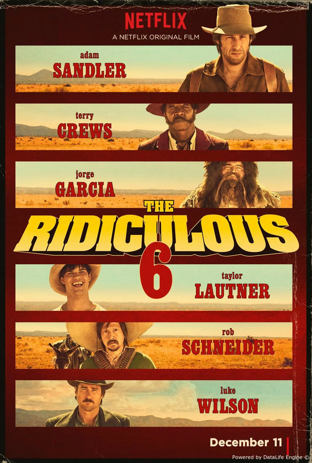 poster film The Ridiculous 6