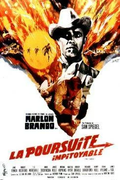 poster film La Poursuite impitoyable (The Chase)