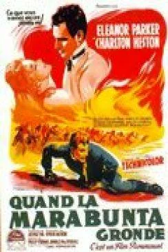 poster film Quand la Marabunta gronde (The Naked jungle)