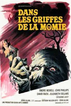 poster film Dans les griffes de la momie (Mummy's shroud)