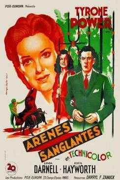 poster film Araprèsnes sanglantes (Blood and Sand)
