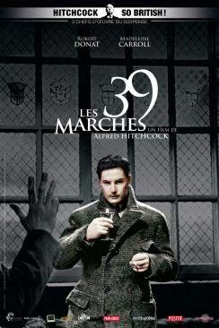 poster film Les 39 marches (The Thirty Nine Steps)