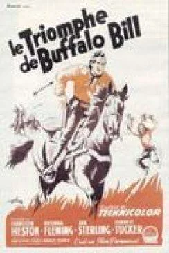 poster film Le Triomphe de Buffalo Bill (Pony Express)