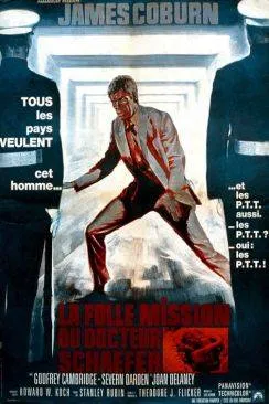 poster film La folle mission du docteur Schaeffer (The President's Analyst)