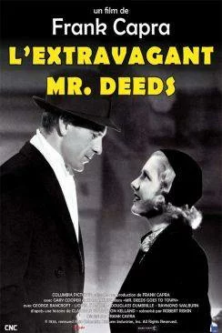 poster film L'Extravagant Mr. Deeds (Mr. Deeds Goes to Town)