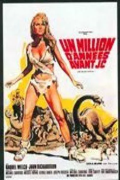 poster film Un Million d'années avant J.-C. (One Million Years B.C.)