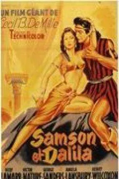 poster film Samson and Dalila