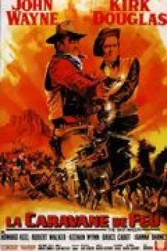 poster film La Caravane de feu (The War Wagon)