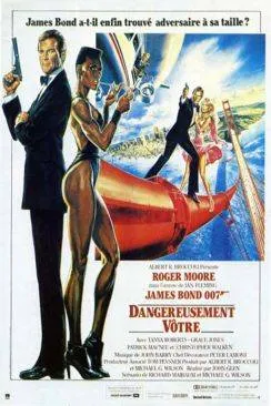 poster film Dangereusement vôtre - James Bond (A View to a Kill)