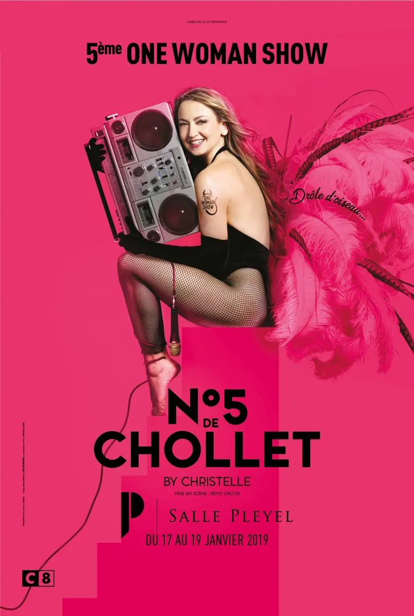 poster Spectacle - Christelle Chollet : NÂ°5 de Chollet