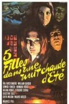 poster film L'Ile de l'épouvante (Cinque bambole per la luna d'agosto)
