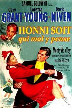poster film Honni soit qui mal y pense (The Bishop's Wife)