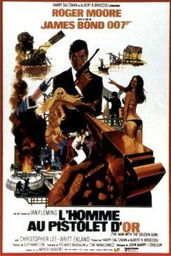poster film L'Homme au pistolet d'or - James Bond (The Man with the Golden Gun)
