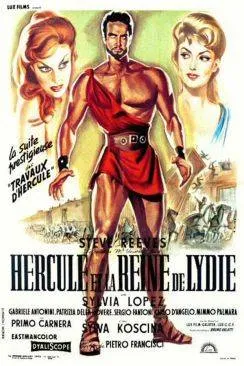 poster film Hercule et la Reine de Lydie (Ercole e la Regina di Lidia)