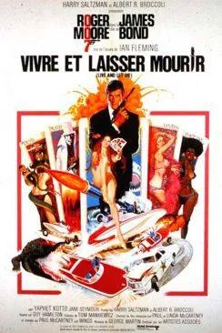 poster film Vivre et laisser mourir - James Bond (Live and Let Die)