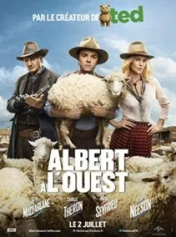 poster film Albert à  l'ouest