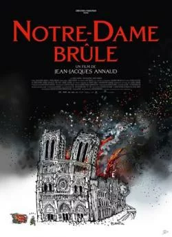 poster Notre-Dame brûle
