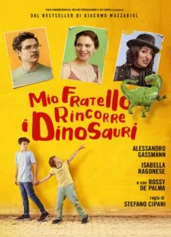 poster film Mon fraprèsre chasse les dinosaures