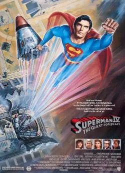 poster Superman IV