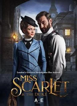 poster Miss Scarlet, détective privée - Saison 2