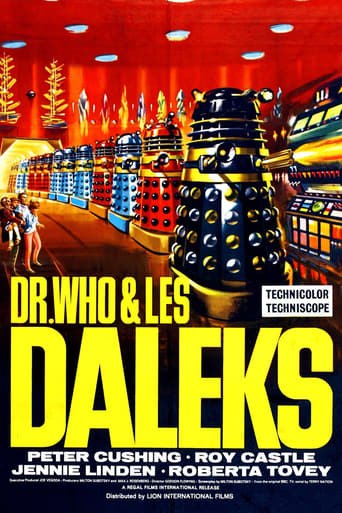 poster film Dr. Who et les Daleks