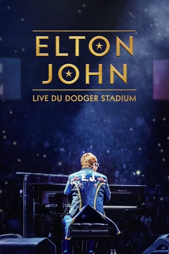 poster film Elton John : Live du Dodger Stadium