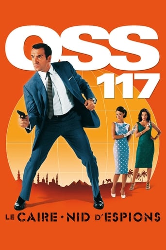 poster film OSS 117, Le Caire nid d'espions