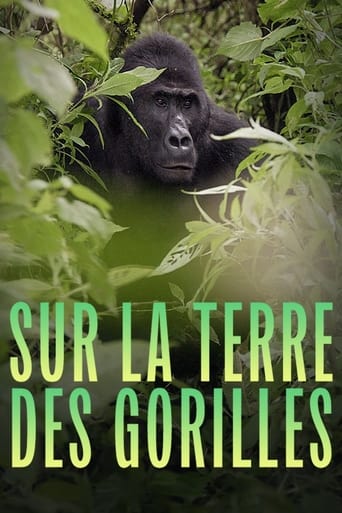 poster film Sur la terre des gorilles