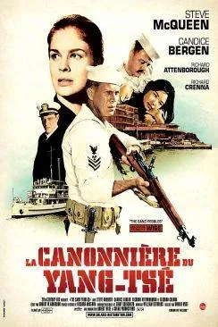 poster film La Canonniaprèsre du Yang-Tse (The Sand Pebbles)